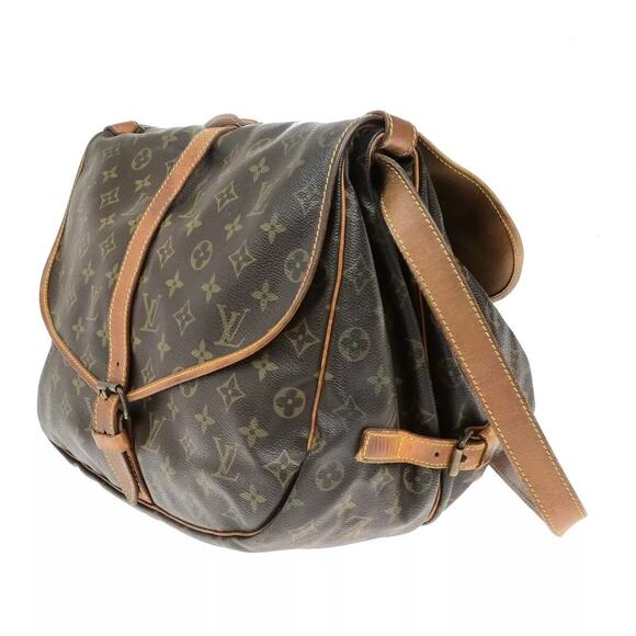 LOUIS VUITTON Monogram Saumur 35 Shoulder Bag BN M42254 - Picture 2 of 16